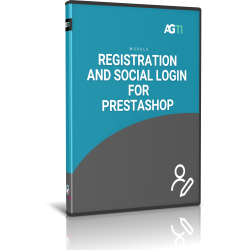 Registration and Social Login for PrestaShop